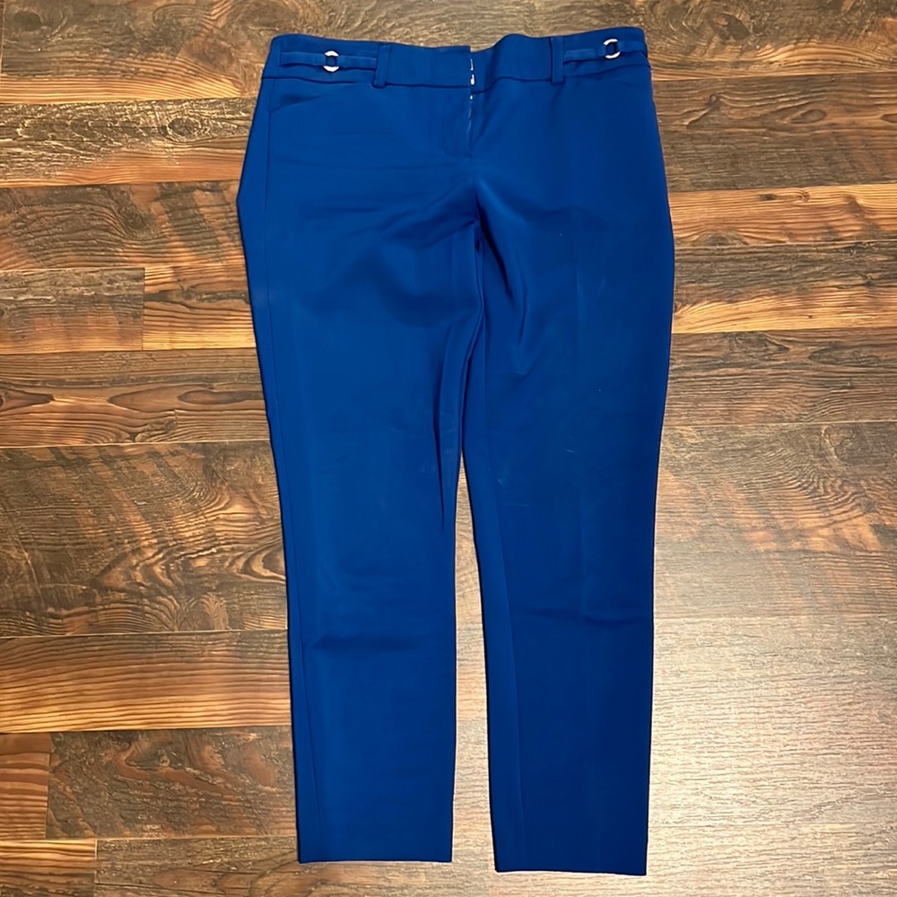 7th Avenue New York & Company blue dress pants size 6